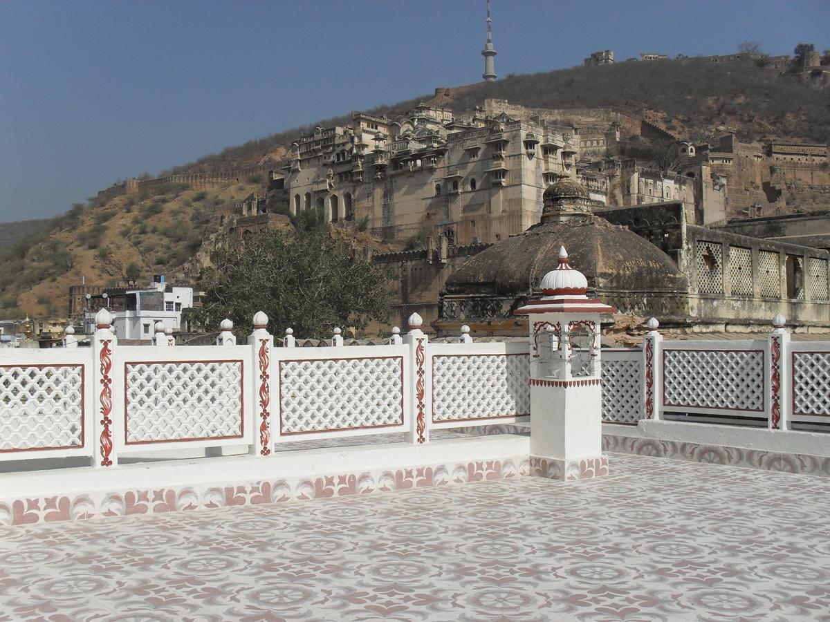 Haveli Taragarh Palace Būndi Buitenkant foto