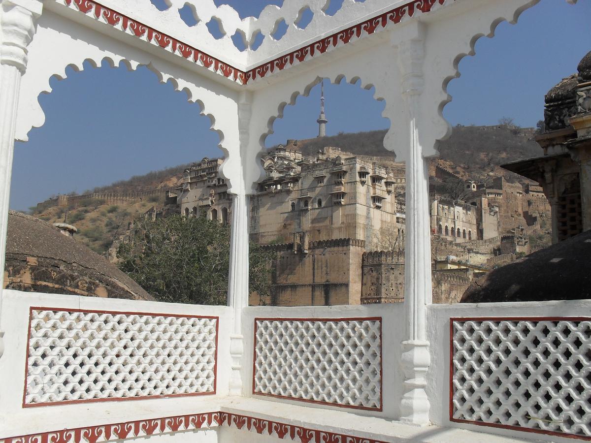 Haveli Taragarh Palace Būndi Buitenkant foto
