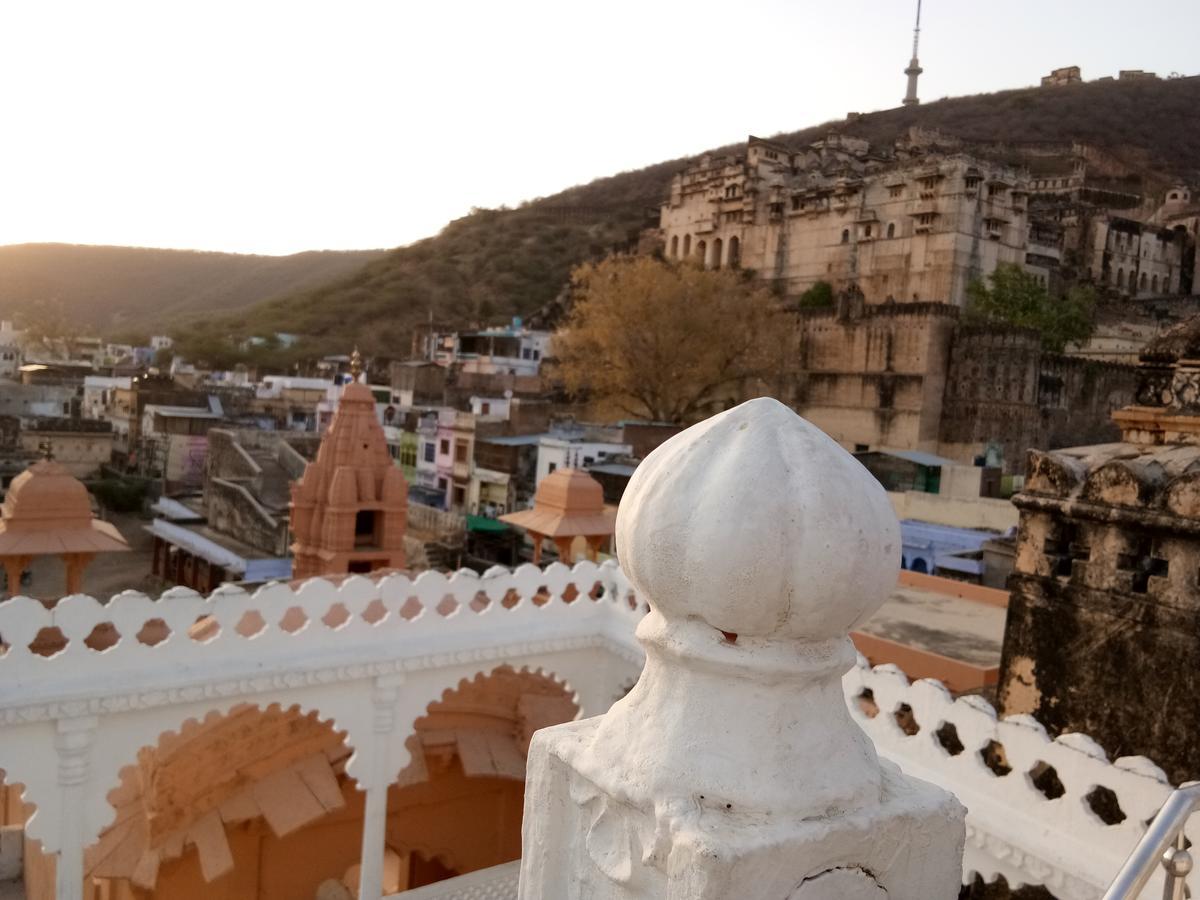 Haveli Taragarh Palace Būndi Buitenkant foto